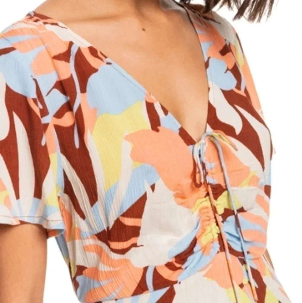 Roxy Floral Sundress - Picture 3 of 5